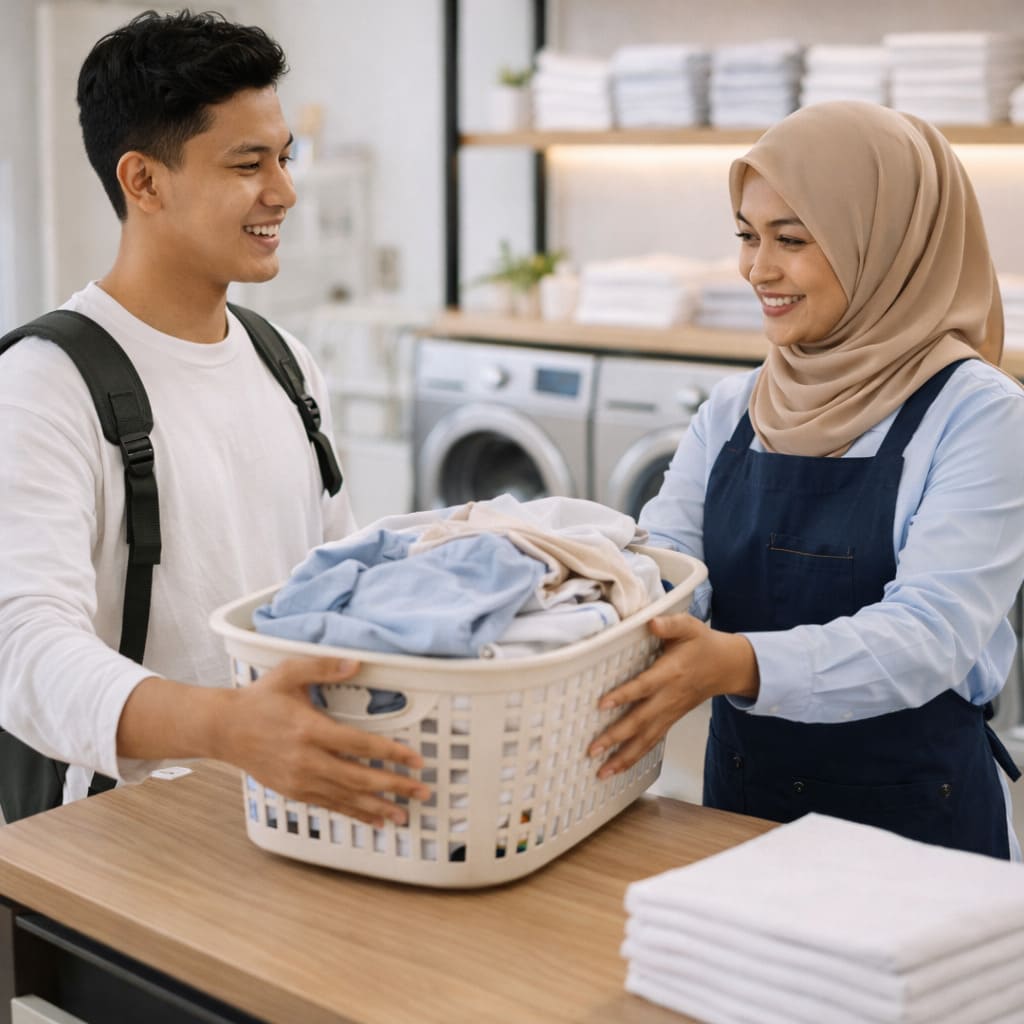 Laundry Mandiri Mahasiswa